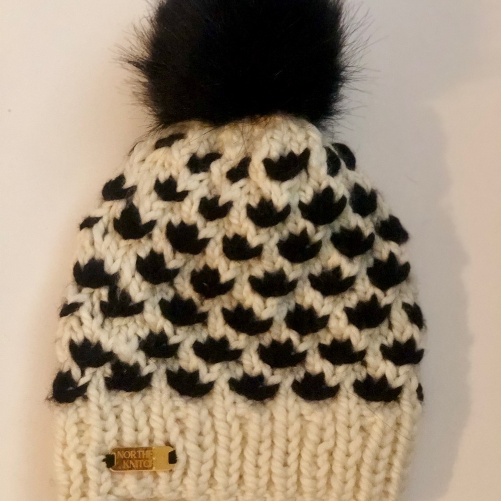 Handmade wool blend adult “Lotus Flower” beanie. Fits the average adult head